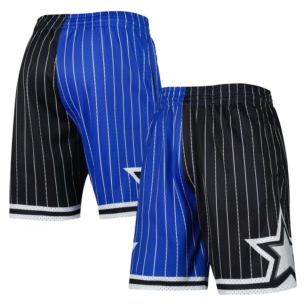 NWT - Mitchell & Ness Men’s Vintage Orlando Magic 1994 Split Shorts, Size - M